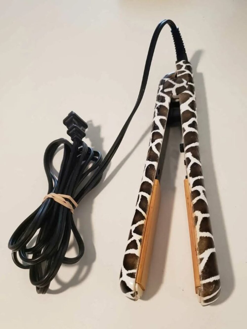 🌈 Belleza Duet Flat Iron Hair Straightener Ceramic Plates Giraffe